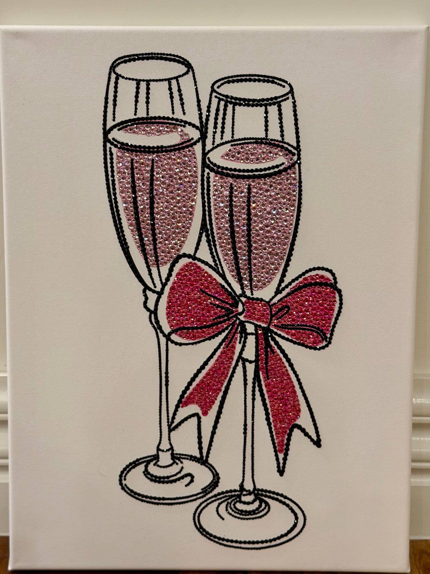 Pop The Bubbly – Ready-To-Ship Frosted Art