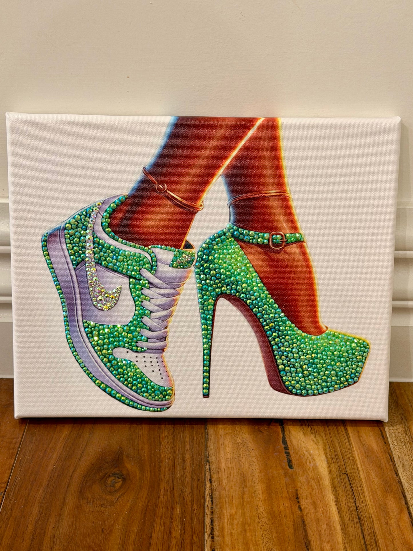 Street Meets Glam - Ready-To-Ship Frosted Art