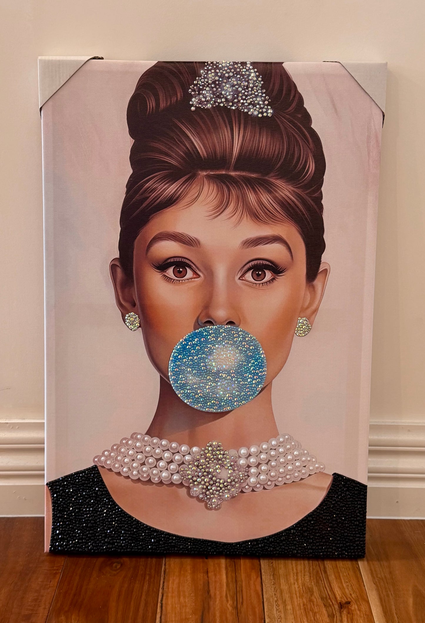 Frosted For You Art Piece - Audrey Bubblegum