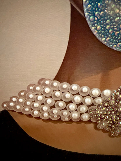 Frosted For You Art Piece - Audrey Bubblegum