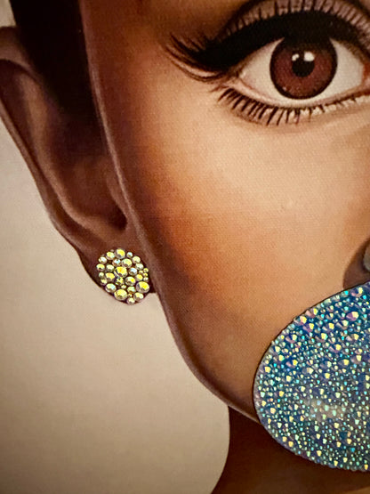Frosted For You Art Piece - Audrey Bubblegum